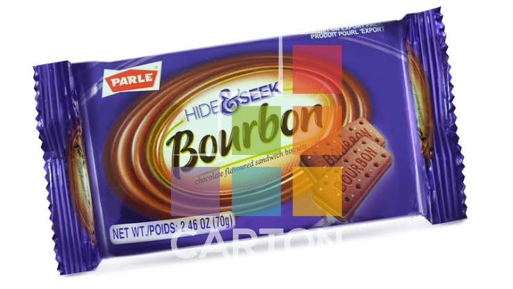 PARLE HIDE & SEEK BOURBON SANDWICH BISCUIT 60*70GM